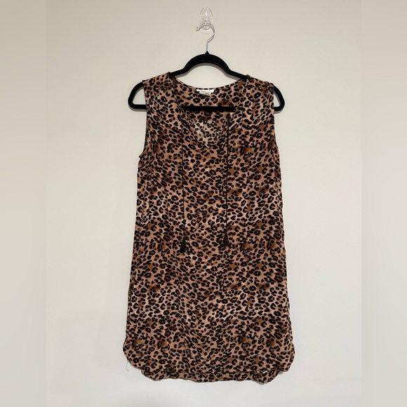 Beachlunchlounge Bundle of 3 Patterned Sleeveless Rayon Dresses Size Large - Picture 6 of 14